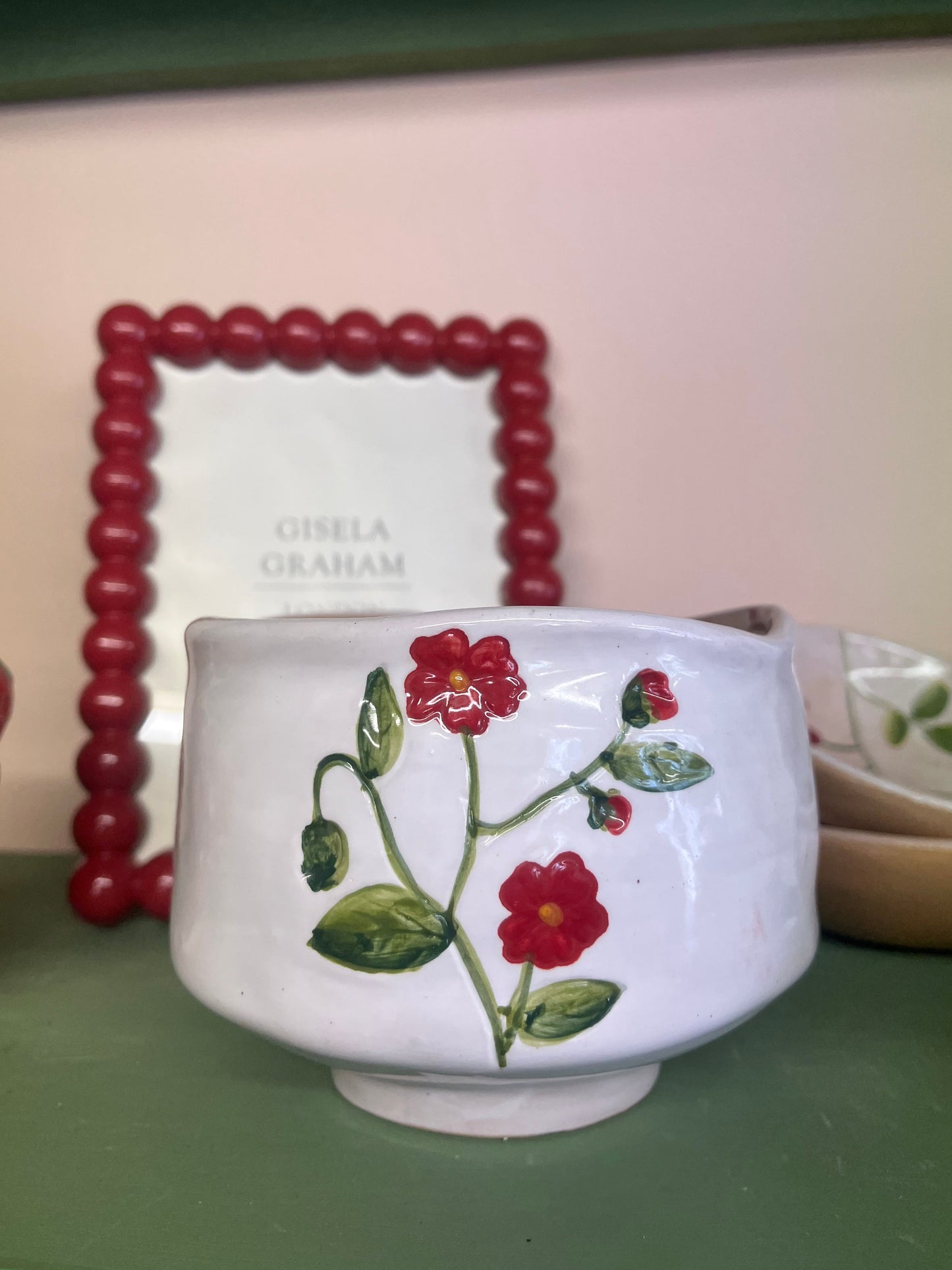 Floral Ceramic Pot