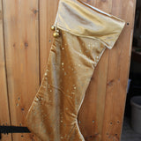 Velvet Christmas Stocking