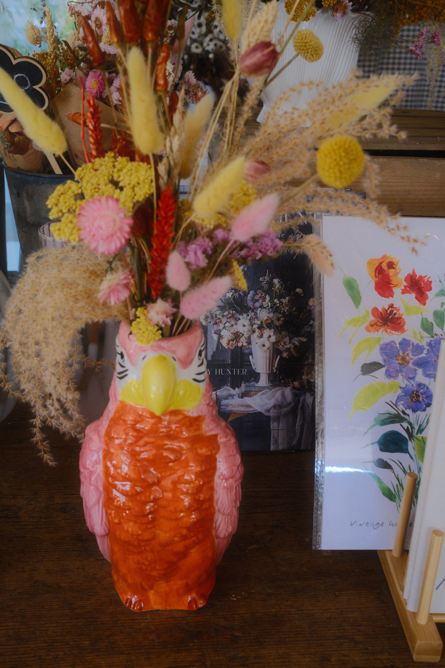 Parrot Vase