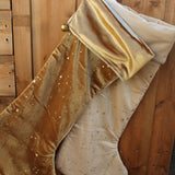 Velvet Christmas Stocking