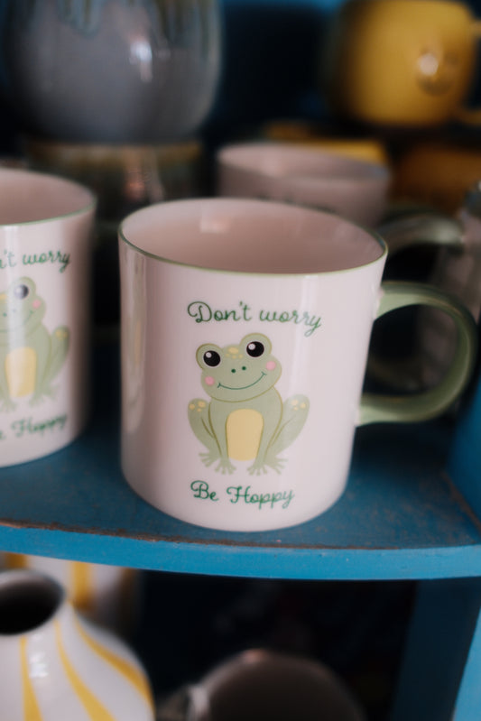 Don't Worry Be Hoppy Mug