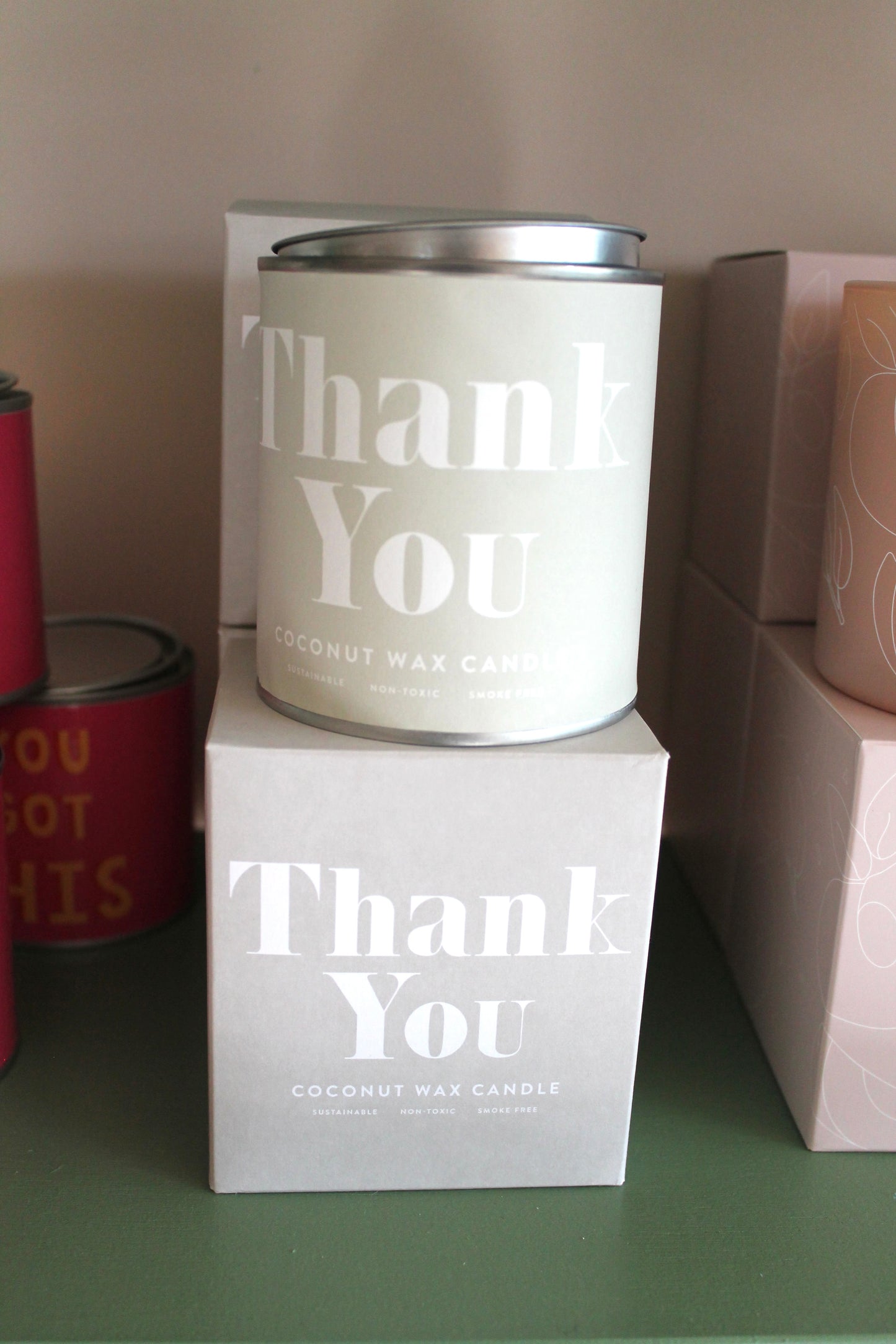 Thank You Candle