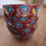 Dark Red Bowls