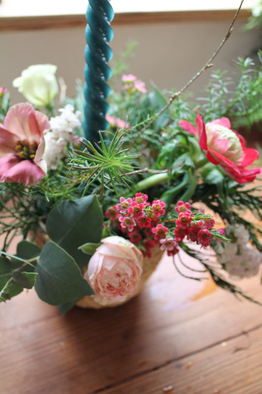 Ceramic Pot Candle Arrangement