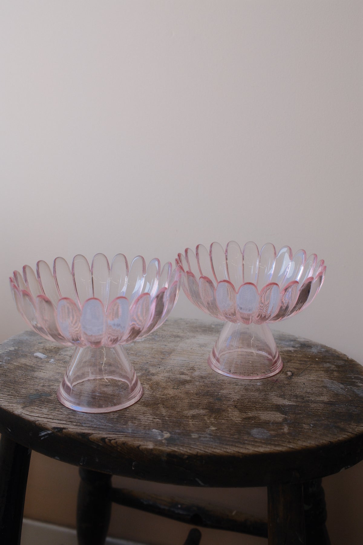 Pink Glass Bowl
