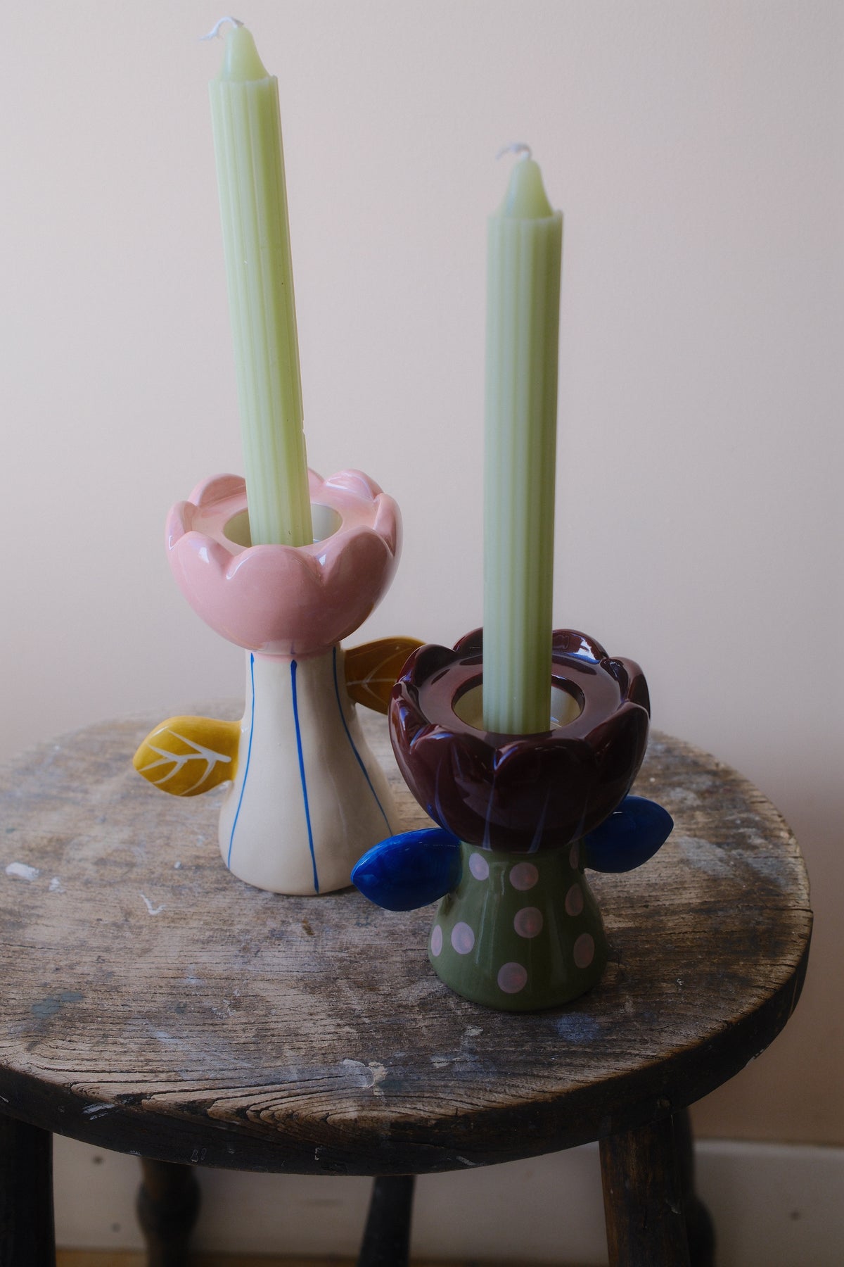 Flower Candle Holder