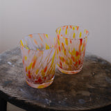 Paint Drop Drinking Glass