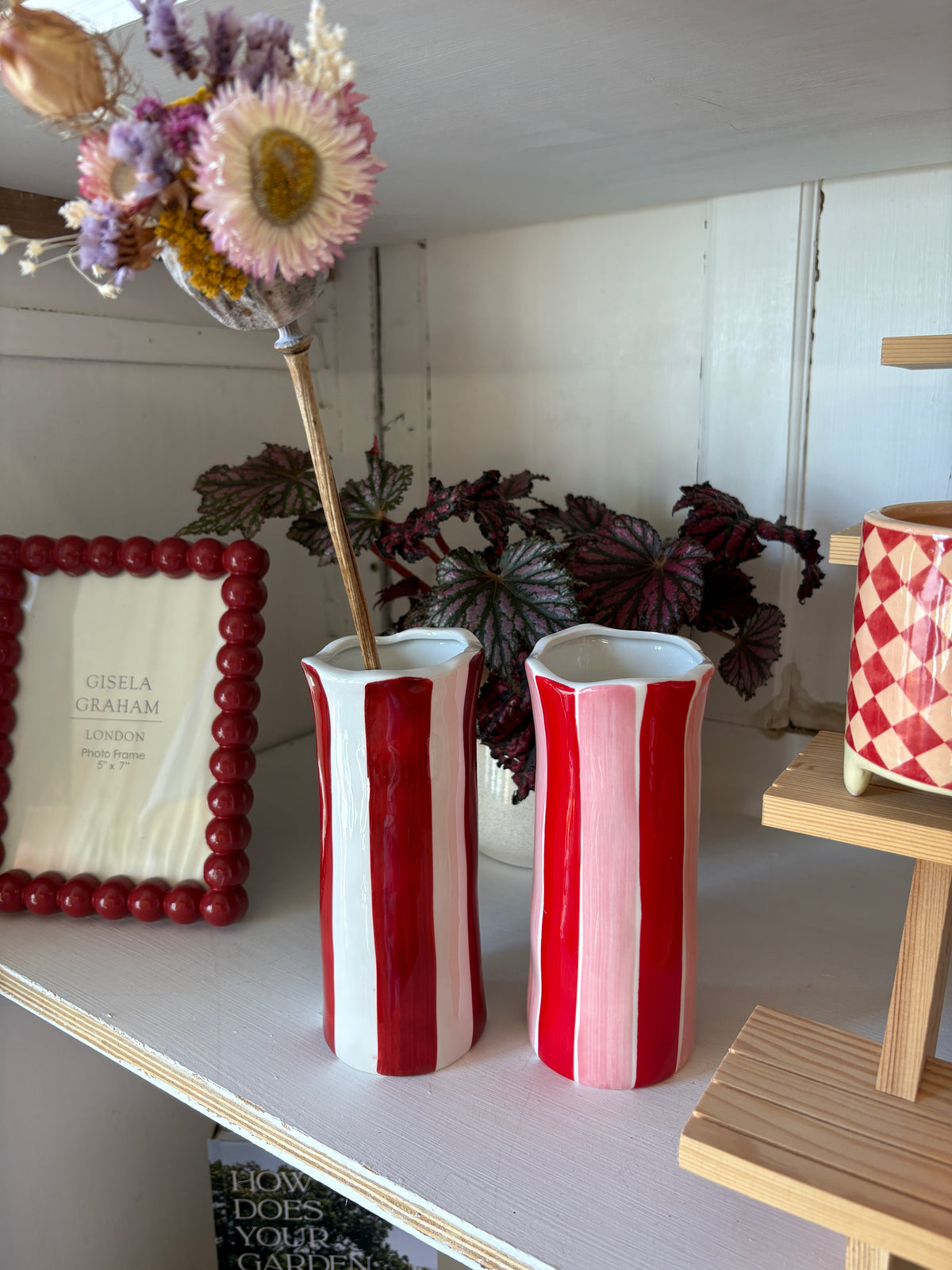 Noss Striped Vase