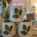 Large Holly Mug