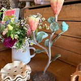 Bird & Flower Candle Holder