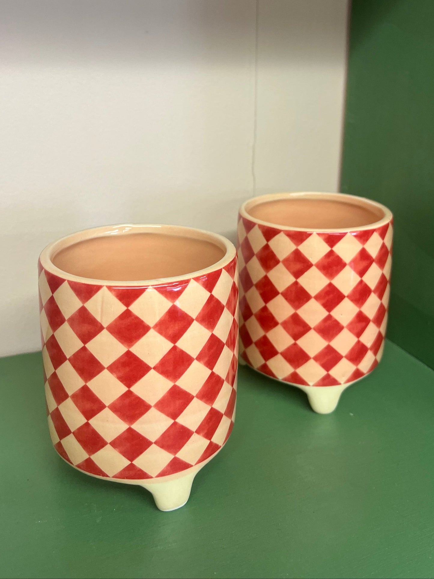 Diamond Design Pots
