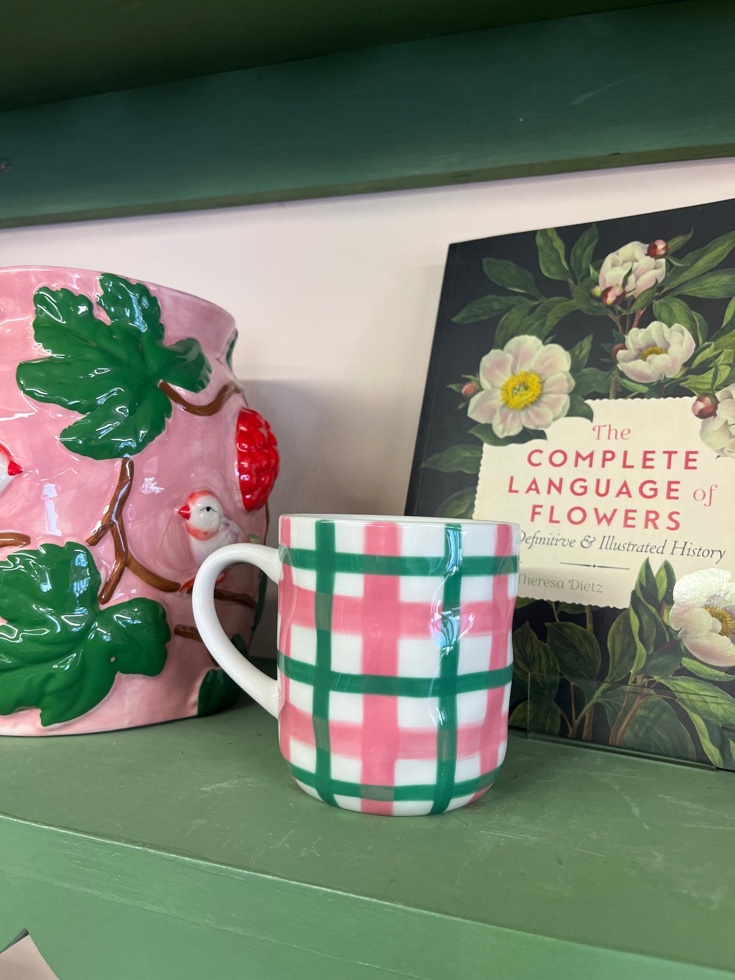 Gingham Mug