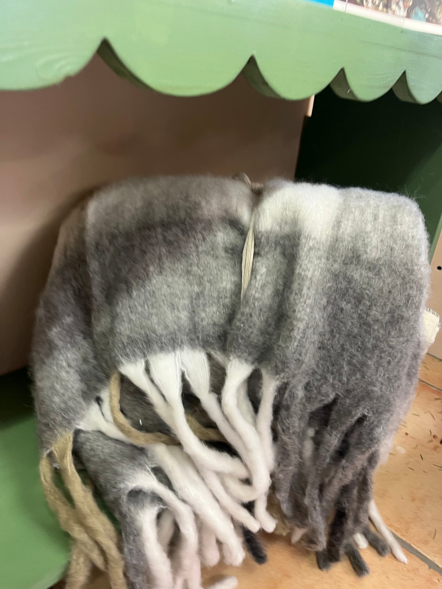Coloured Throw