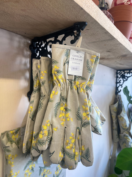 Lemon Garden Gloves