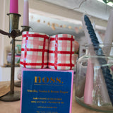 Noss Gingham Candles