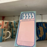 Fish Shopping List Notepad