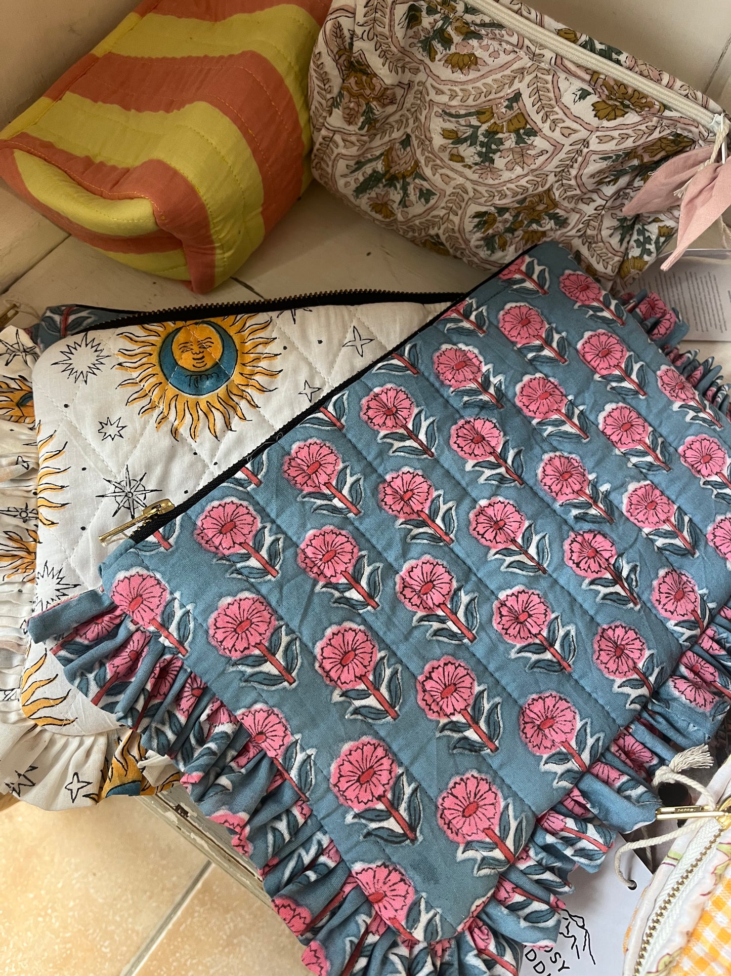 Cosy Buddha clutch bag